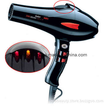 Powerful Professional Hair Dryer #6811 with 3 Light